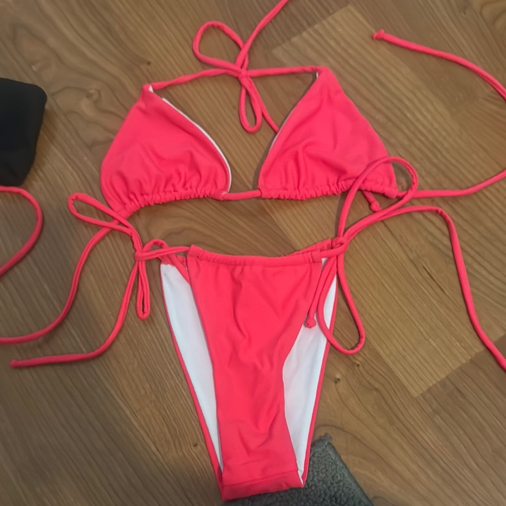 Vibrant Pink Bikini Set